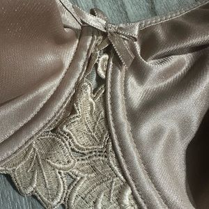 2031 Hedona Chantelle 34DDD Beige Nude Minimizer Bra Underwire Seamless